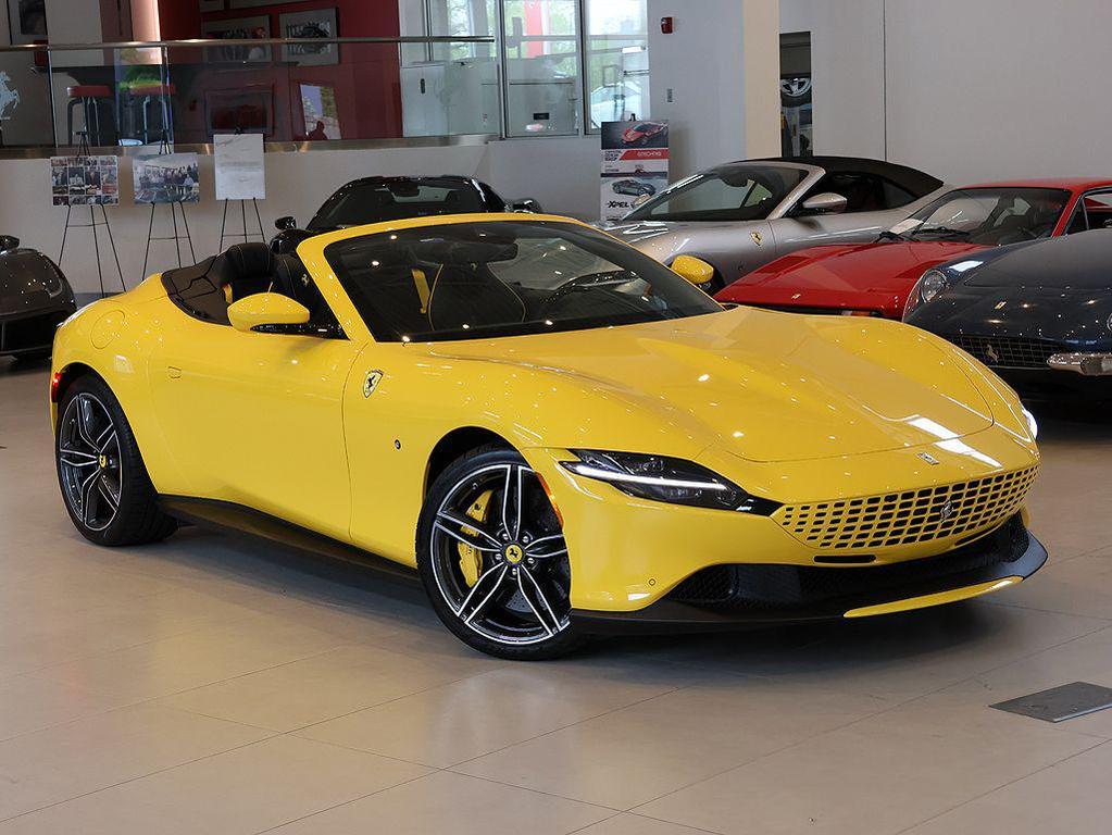 used 2025 Ferrari Roma Spider car, priced at $319,999