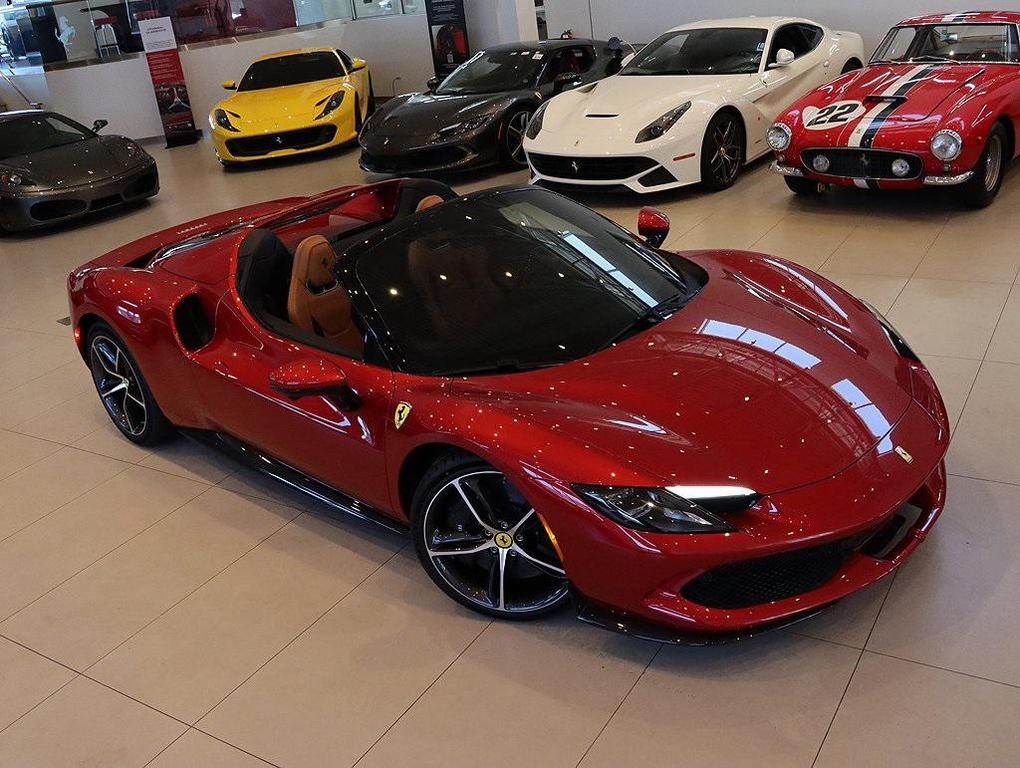 used 2024 Ferrari 296 GTS car, priced at $409,999