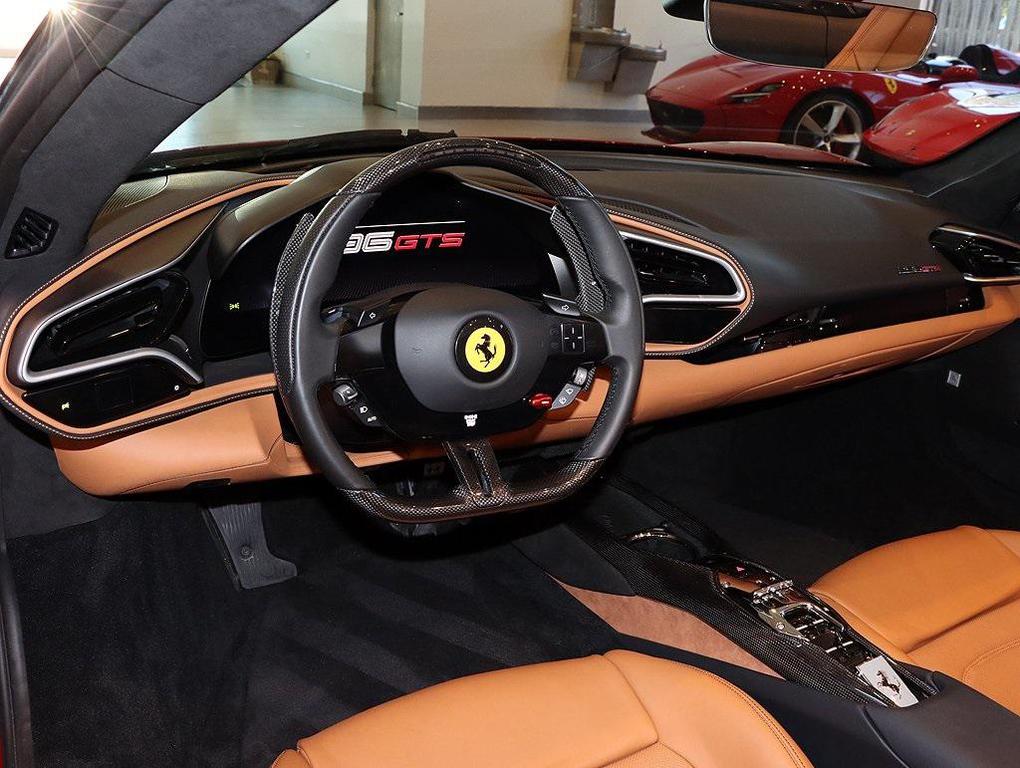used 2024 Ferrari 296 GTS car, priced at $409,999
