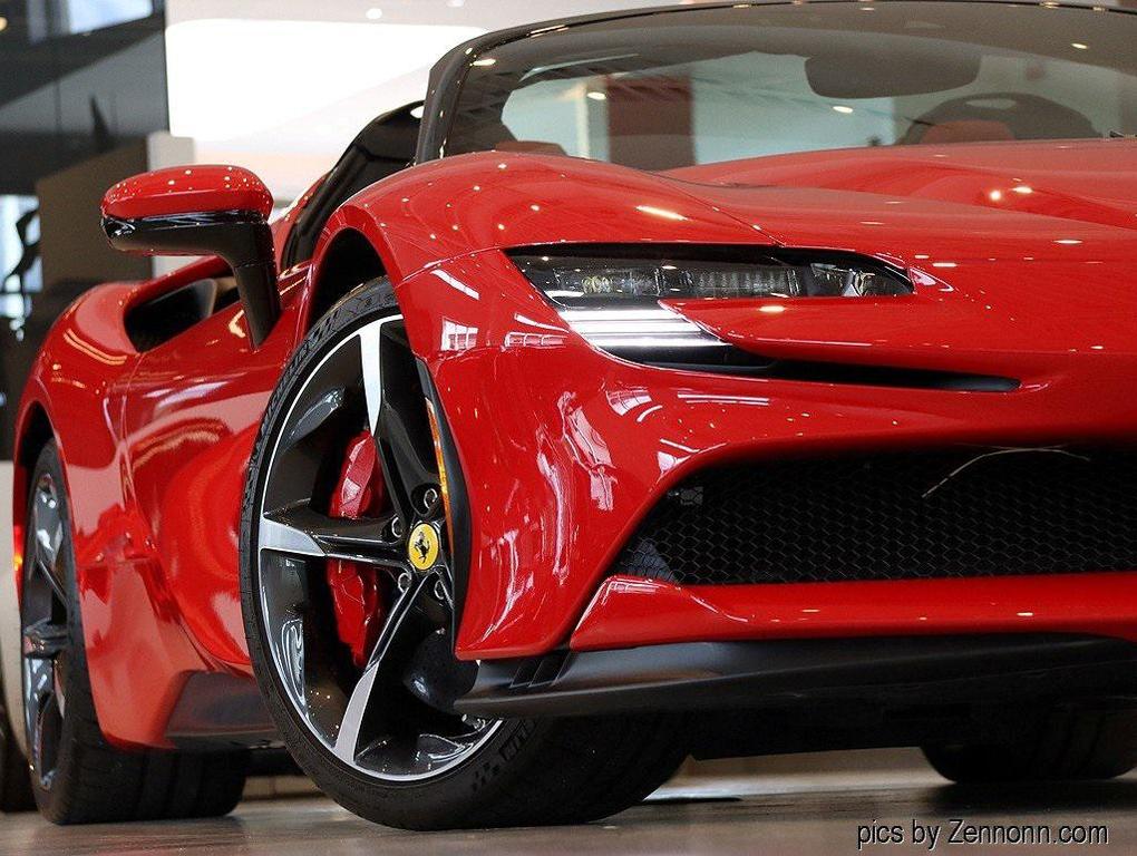 used 2022 Ferrari SF90 Spider car, priced at $559,999