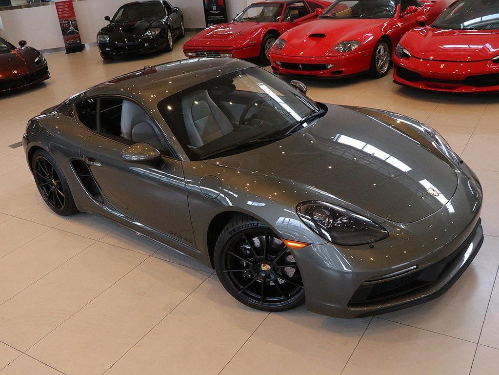 used 2025 Porsche 718 Cayman car, priced at $117,999