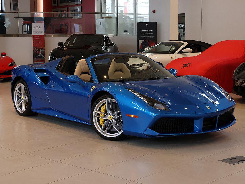 used 2017 Ferrari 488 Spider car, priced at $288,999