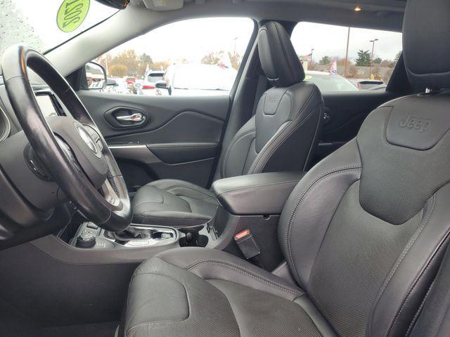 used 2021 Jeep Cherokee car, priced at $20,019