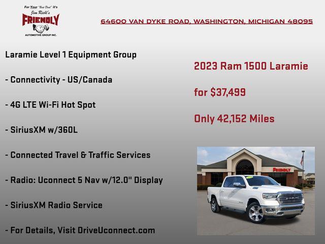 used 2023 Ram 1500 car, priced at $37,499