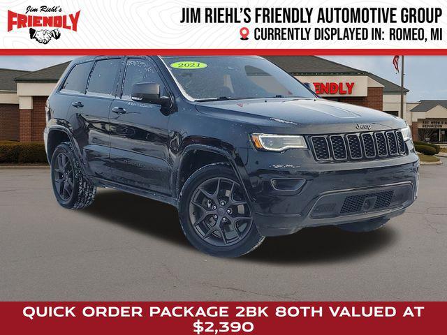 used 2021 Jeep Grand Cherokee car, priced at $24,994