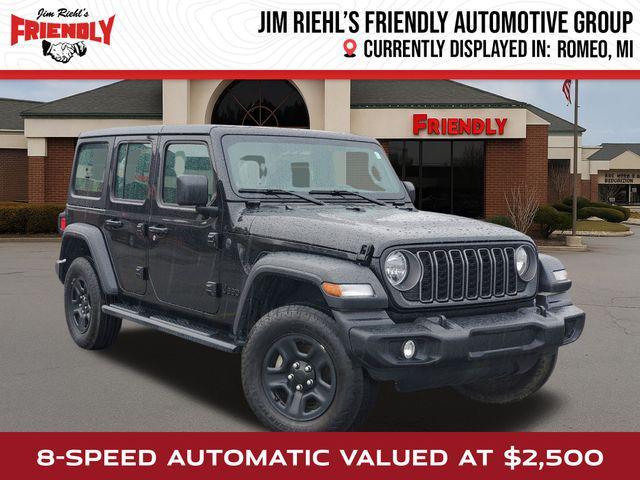 used 2025 Jeep Wrangler car, priced at $30,997