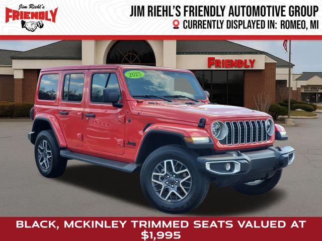 used 2025 Jeep Wrangler car, priced at $37,703