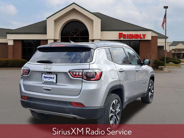 used 2023 Jeep Compass car, priced at $23,606