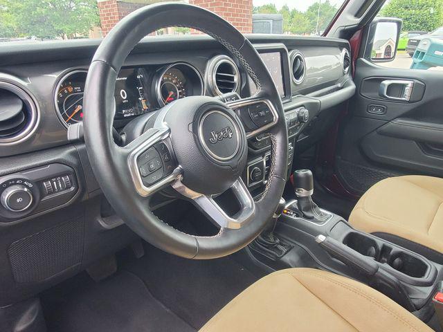 used 2022 Jeep Wrangler Unlimited car, priced at $26,435
