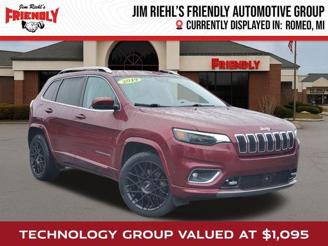 used 2019 Jeep Cherokee car, priced at $19,550