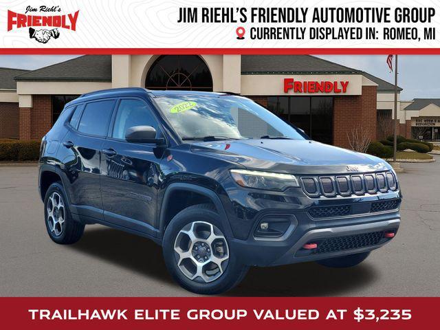 used 2022 Jeep Compass car, priced at $23,287