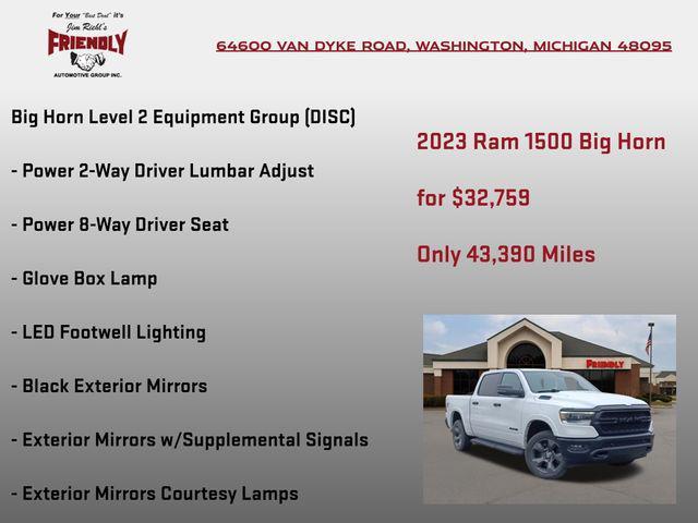 used 2023 Ram 1500 car, priced at $32,759