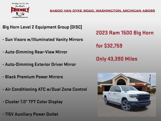 used 2023 Ram 1500 car, priced at $32,759