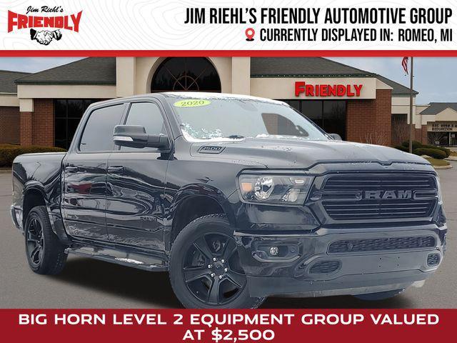 used 2020 Ram 1500 car, priced at $24,675