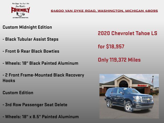 used 2020 Chevrolet Tahoe car, priced at $18,957