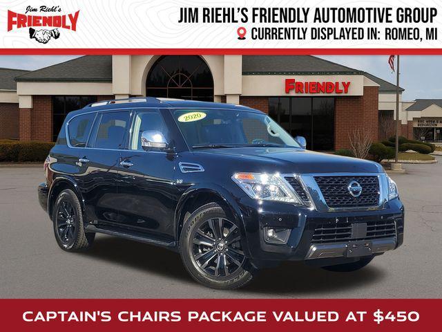 used 2020 Nissan Armada car, priced at $20,857