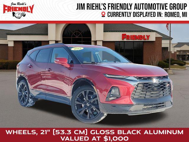used 2022 Chevrolet Blazer car, priced at $28,494