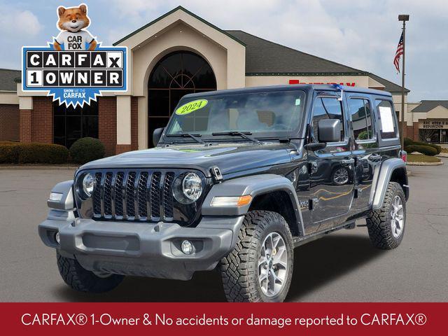 used 2024 Jeep Wrangler car, priced at $29,765