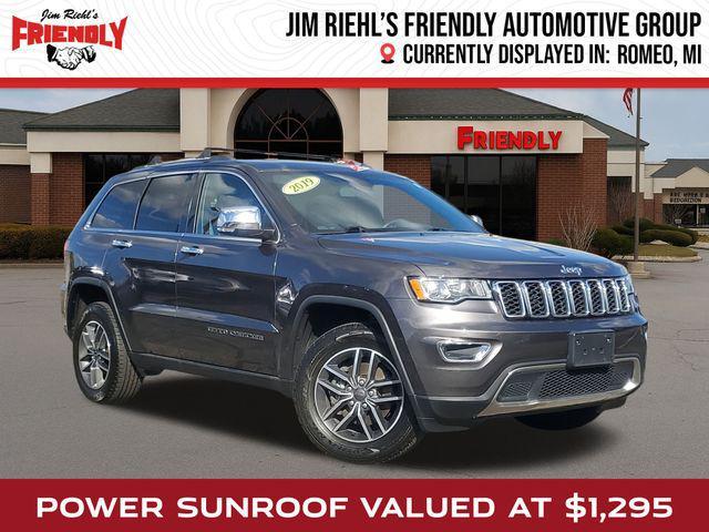 used 2019 Jeep Grand Cherokee car, priced at $17,399