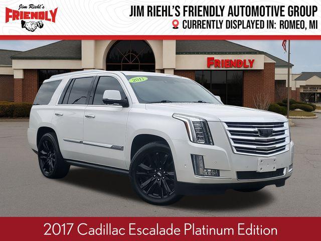 used 2017 Cadillac Escalade car, priced at $23,655