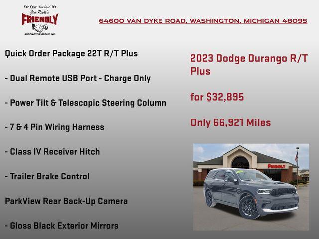 used 2023 Dodge Durango car, priced at $32,895