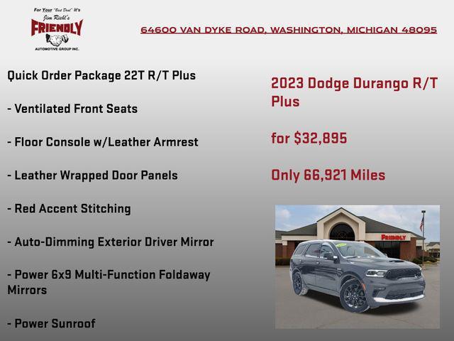 used 2023 Dodge Durango car, priced at $32,895