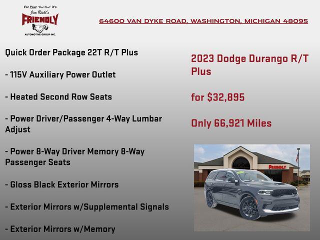 used 2023 Dodge Durango car, priced at $32,895