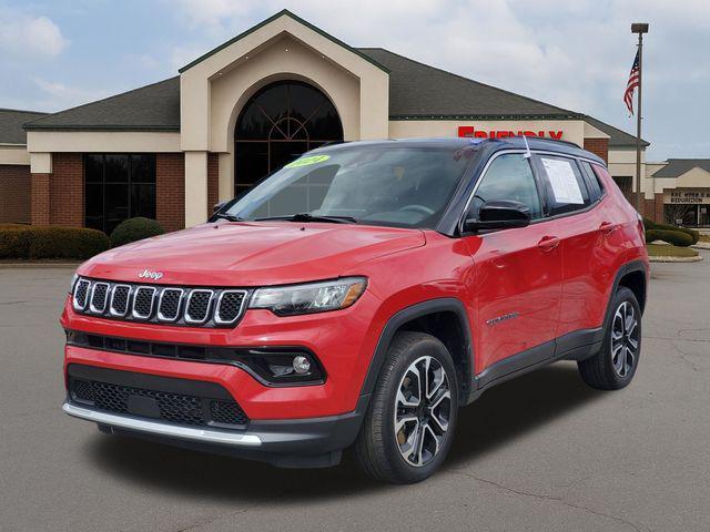 used 2024 Jeep Compass car, priced at $24,257