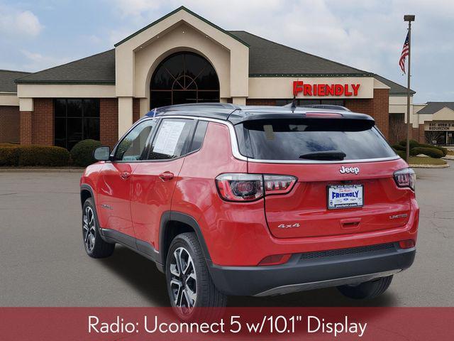 used 2024 Jeep Compass car, priced at $24,257