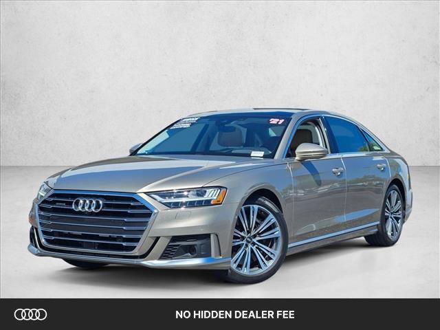 used 2021 Audi A8 car, priced at $43,794