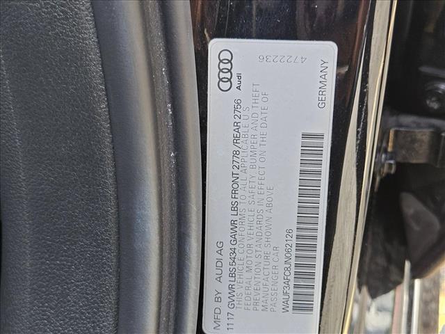 used 2018 Audi A6 car, priced at $20,495