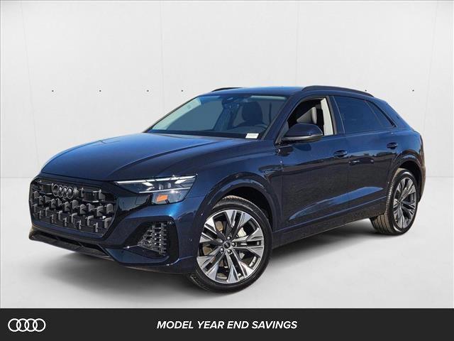 new 2025 Audi Q8 car, priced at $77,995