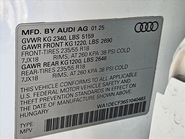 used 2025 Audi Q3 car, priced at $31,995