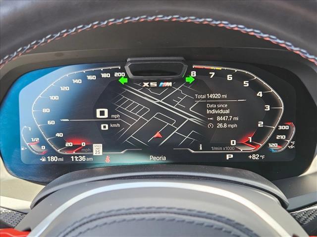 used 2023 BMW X5 M car, priced at $82,794