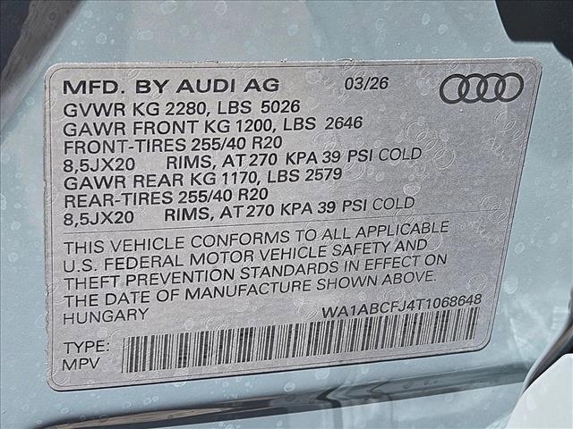 new 2026 Audi Q3 car, priced at $53,234