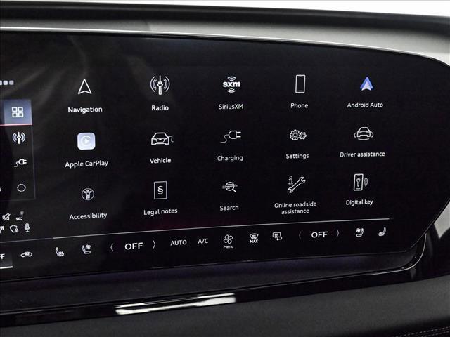 used 2025 Audi Q6 e-tron car, priced at $53,112
