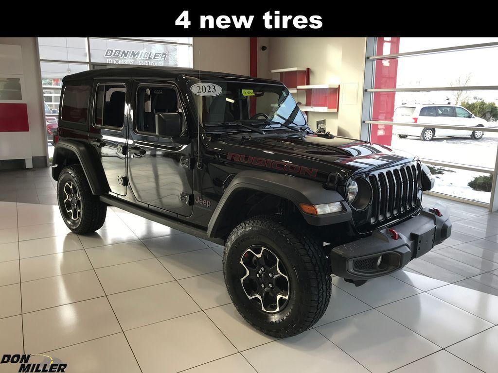 used 2023 Jeep Wrangler car, priced at $37,997