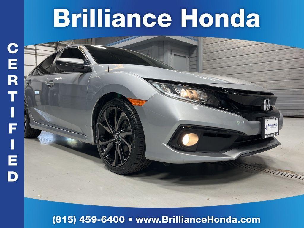 used 2019 Honda Civic car, priced at $18,411