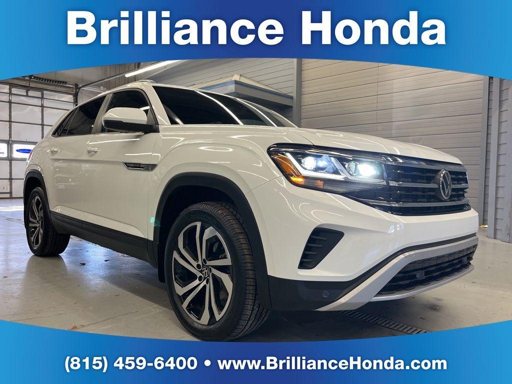 used 2022 Volkswagen Atlas Cross Sport car, priced at $27,999