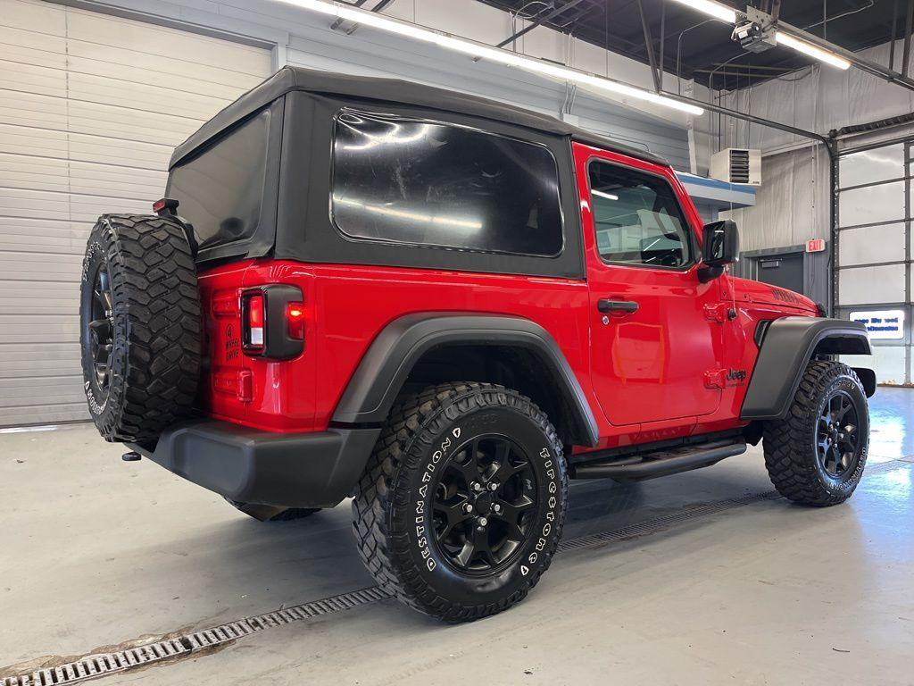 used 2021 Jeep Wrangler car, priced at $23,999