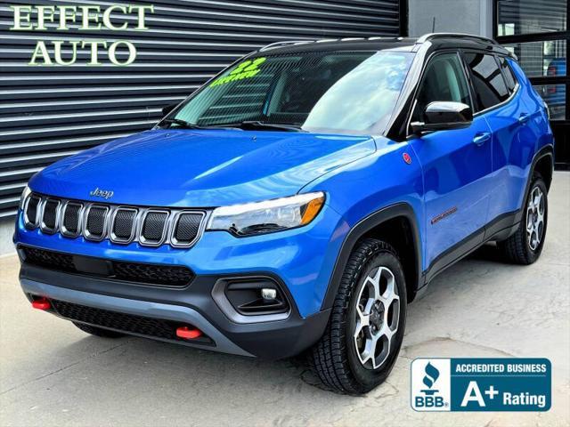 used 2022 Jeep Compass car, priced at $22,950