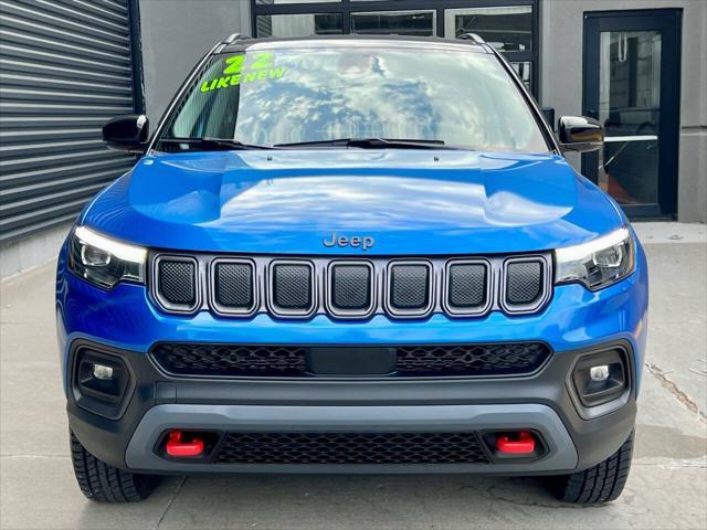 used 2022 Jeep Compass car, priced at $22,950