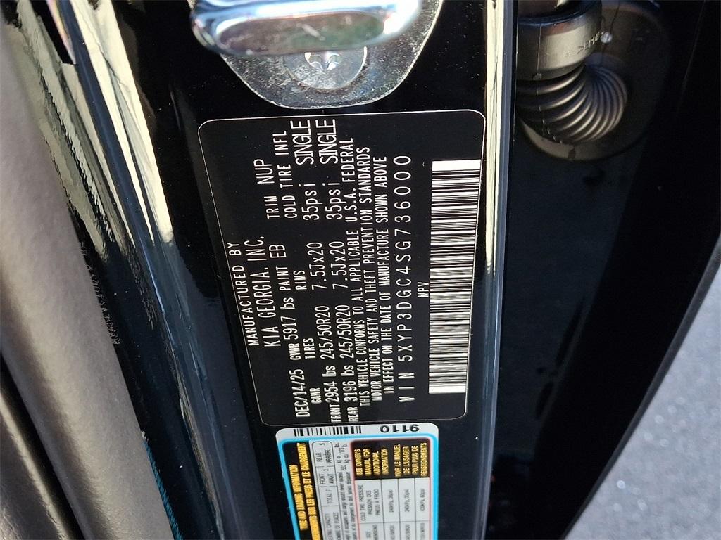 new 2025 Kia Telluride car, priced at $47,260