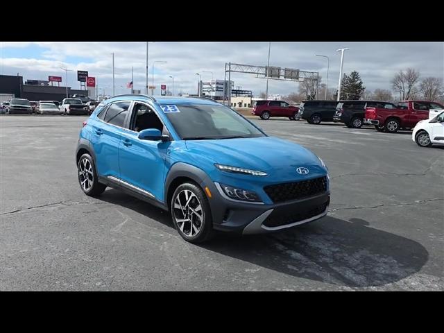 used 2023 Hyundai Kona car, priced at $22,577