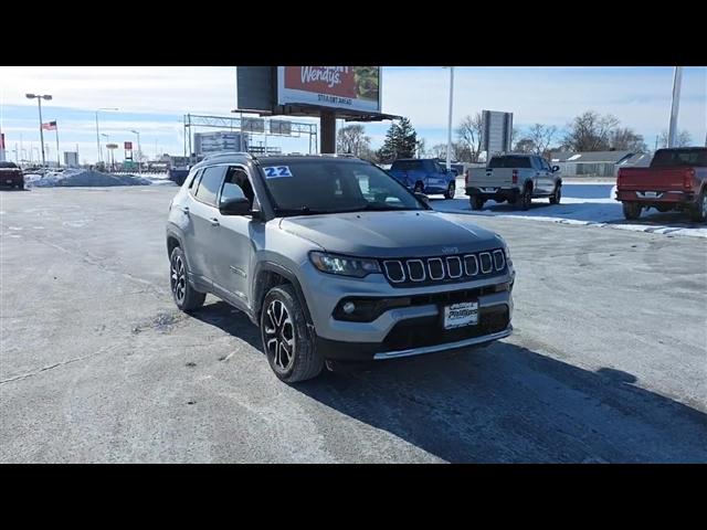 used 2022 Jeep Compass car, priced at $22,228