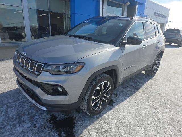used 2022 Jeep Compass car, priced at $23,320