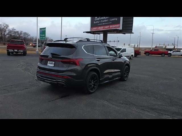 used 2022 Hyundai Santa Fe car, priced at $19,895