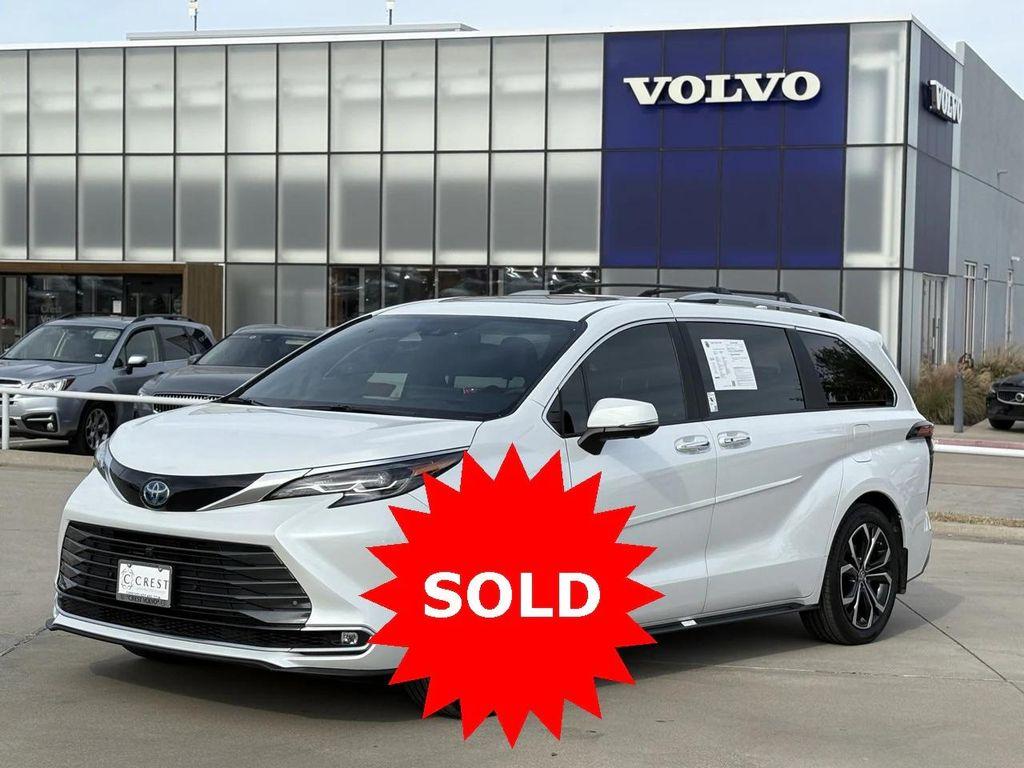 used 2025 Toyota Sienna car, priced at $54,777