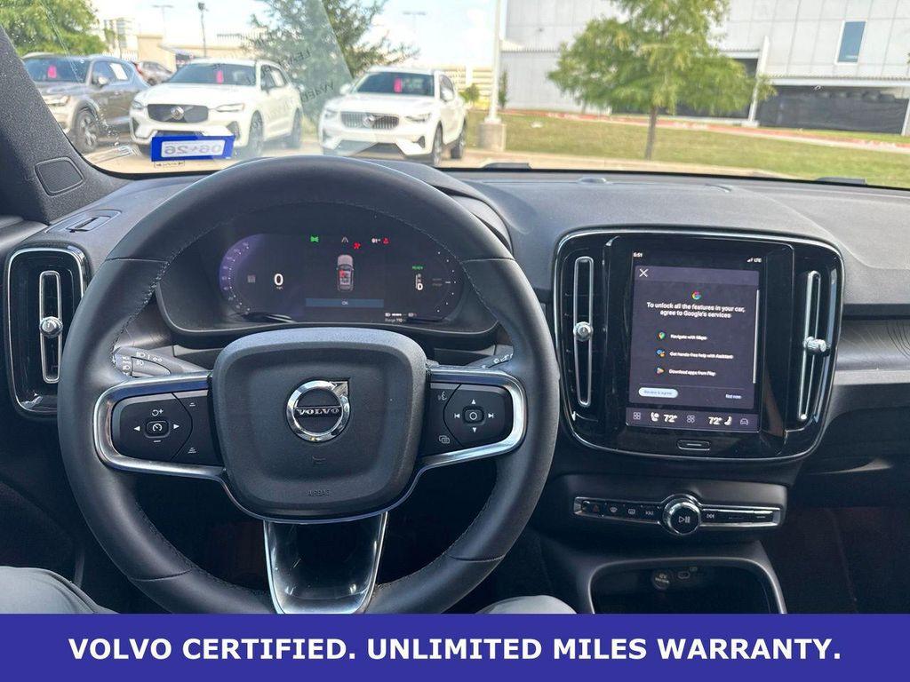 used 2023 Volvo XC40 Recharge Pure Electric car, priced at $31,500