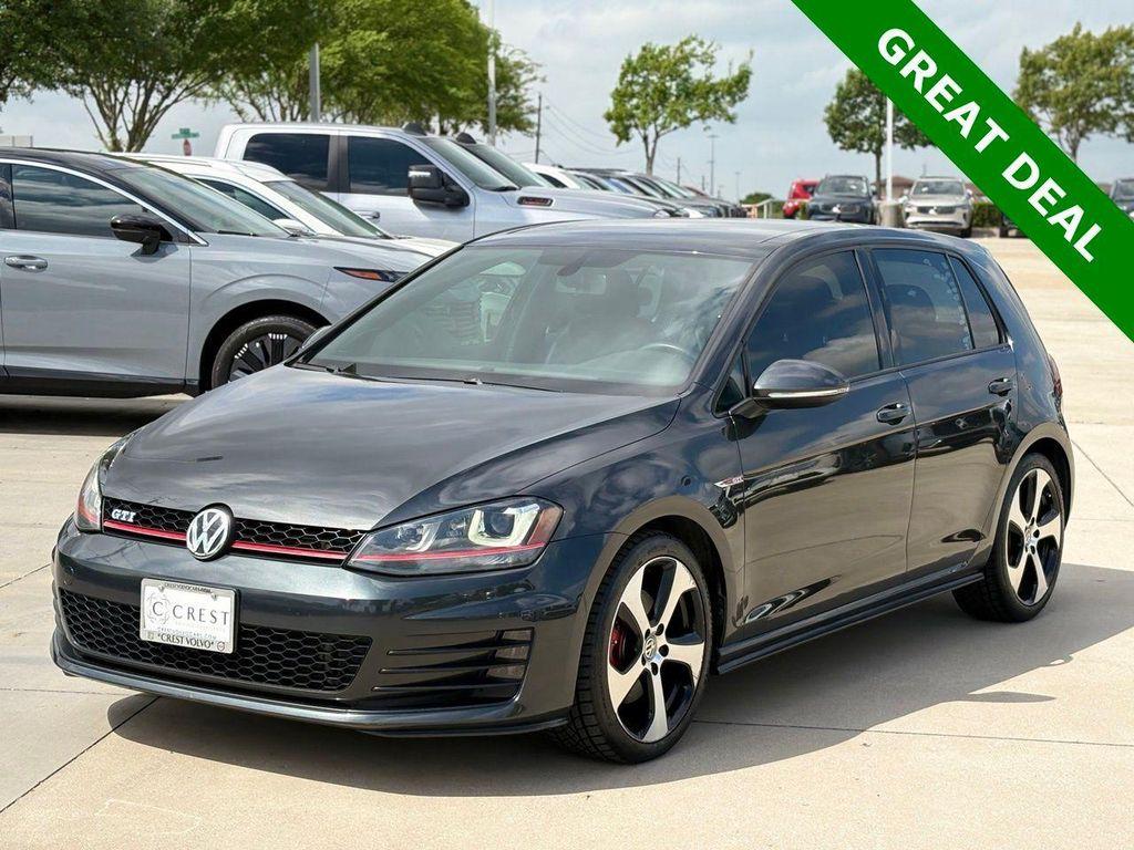 used 2015 Volkswagen Golf GTI car, priced at $12,995